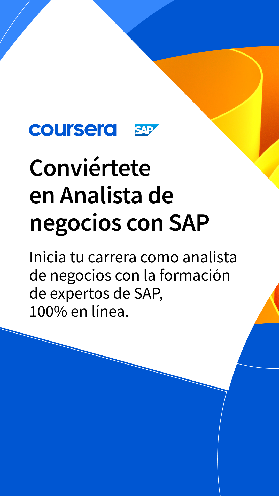 Coursera Facebook ad