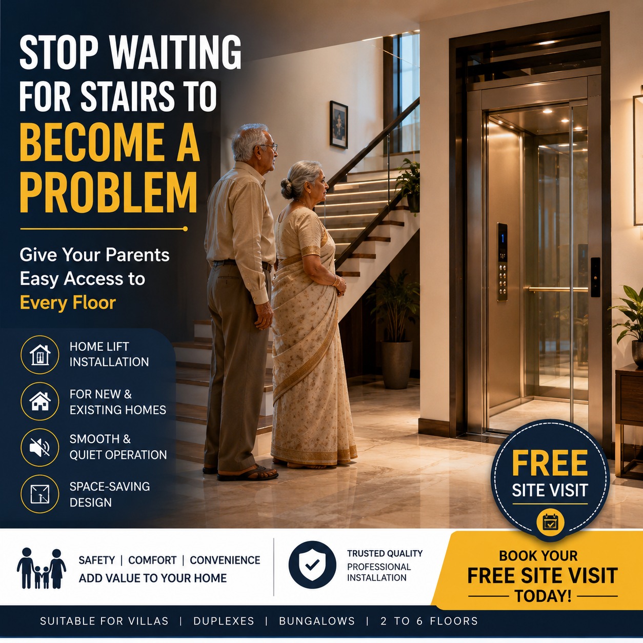 Rabbit HOME LIFTS Facebook ad
