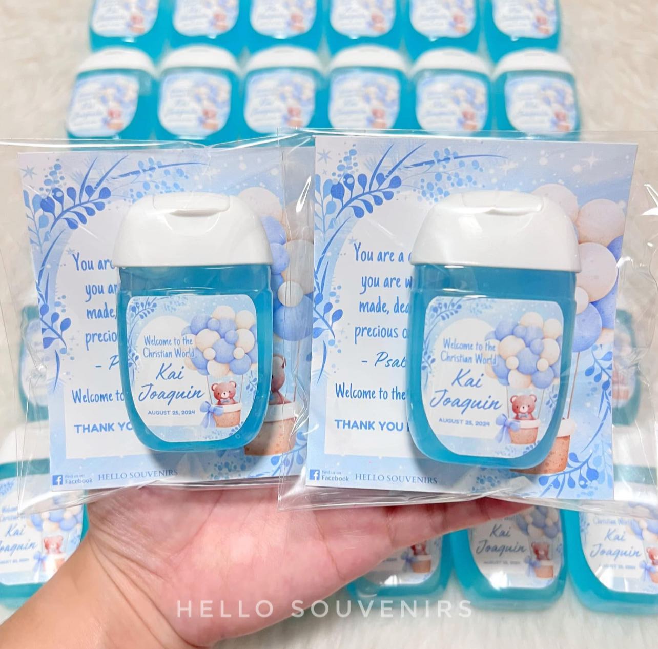 Hello Souvenirs Facebook ad
