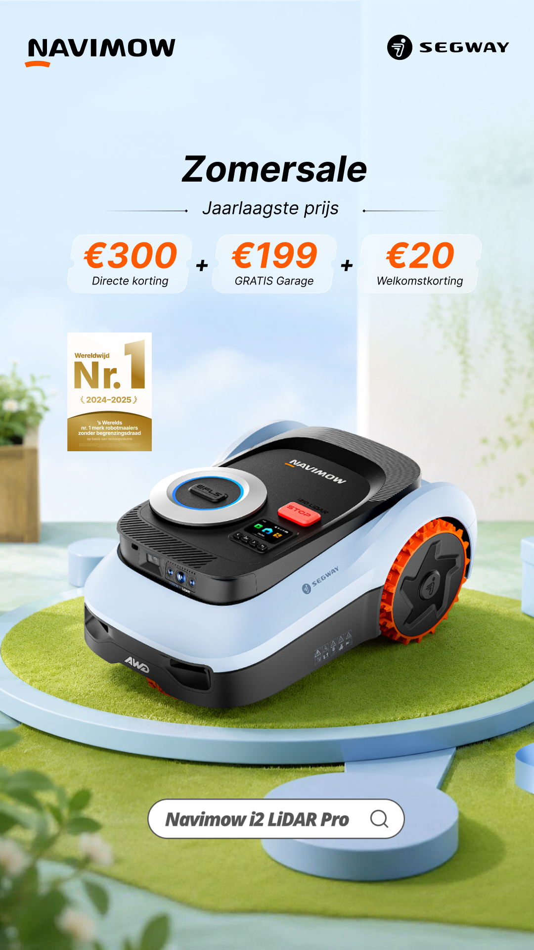 Segway Navimow Facebook ad from Jul 12, 2026
