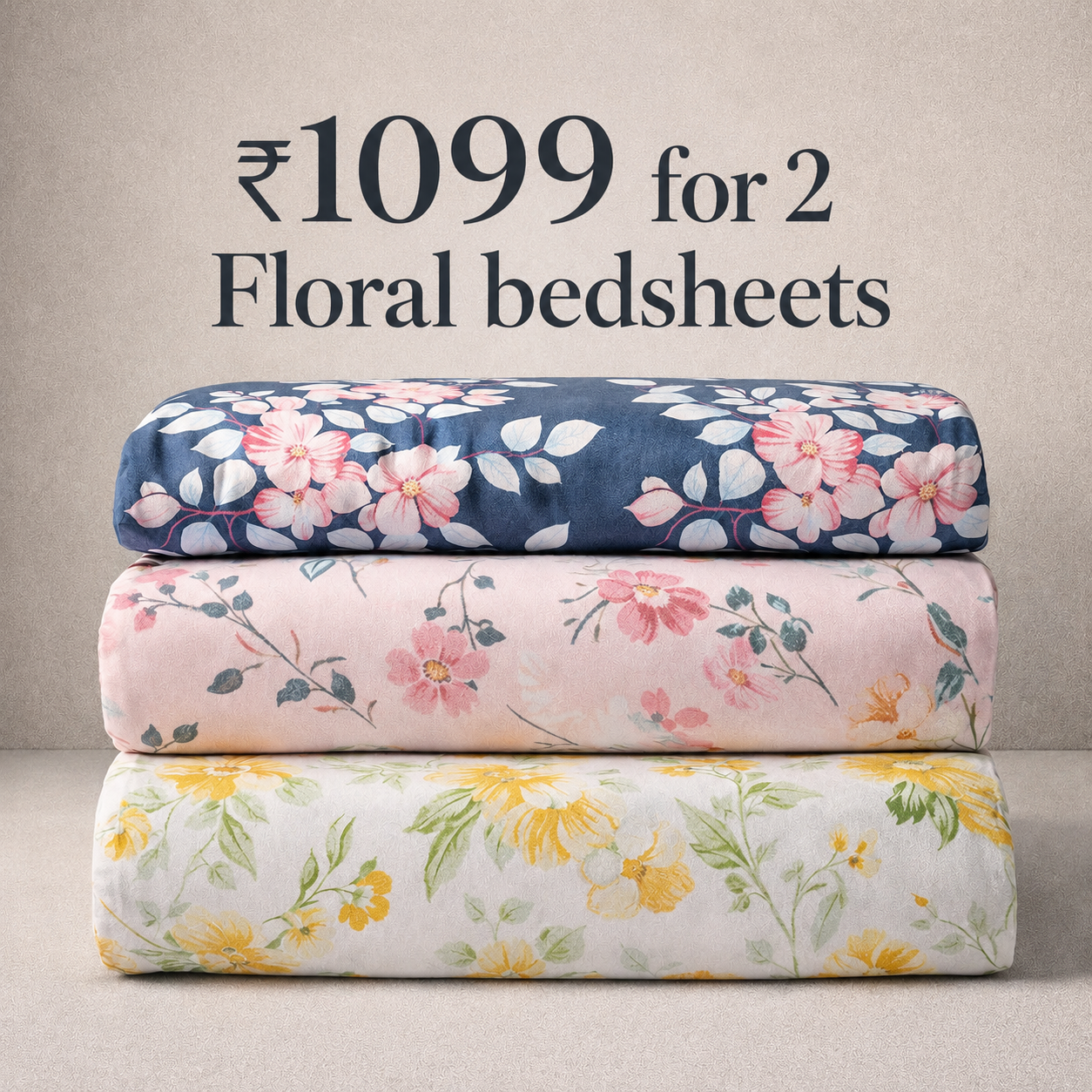 Srijee Decors Facebook ad: Buy 1 get 1 free.