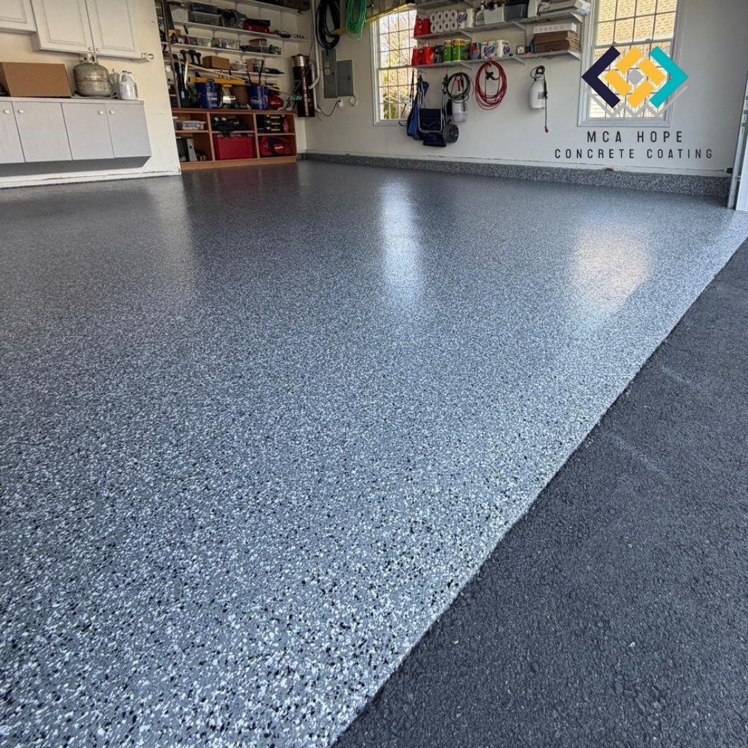 MCA Hope - Concrete Coating Facebook ad: Garage Floors Starting at $2,000