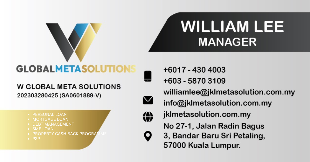 W Global Consultancy Facebook ad: Provide Professional Consultation In Banking Facilities.