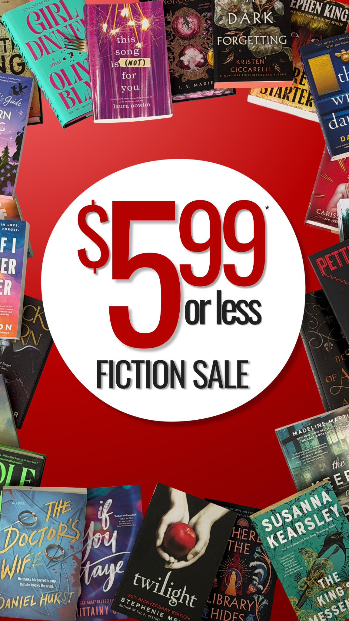 Book Outlet Facebook ad