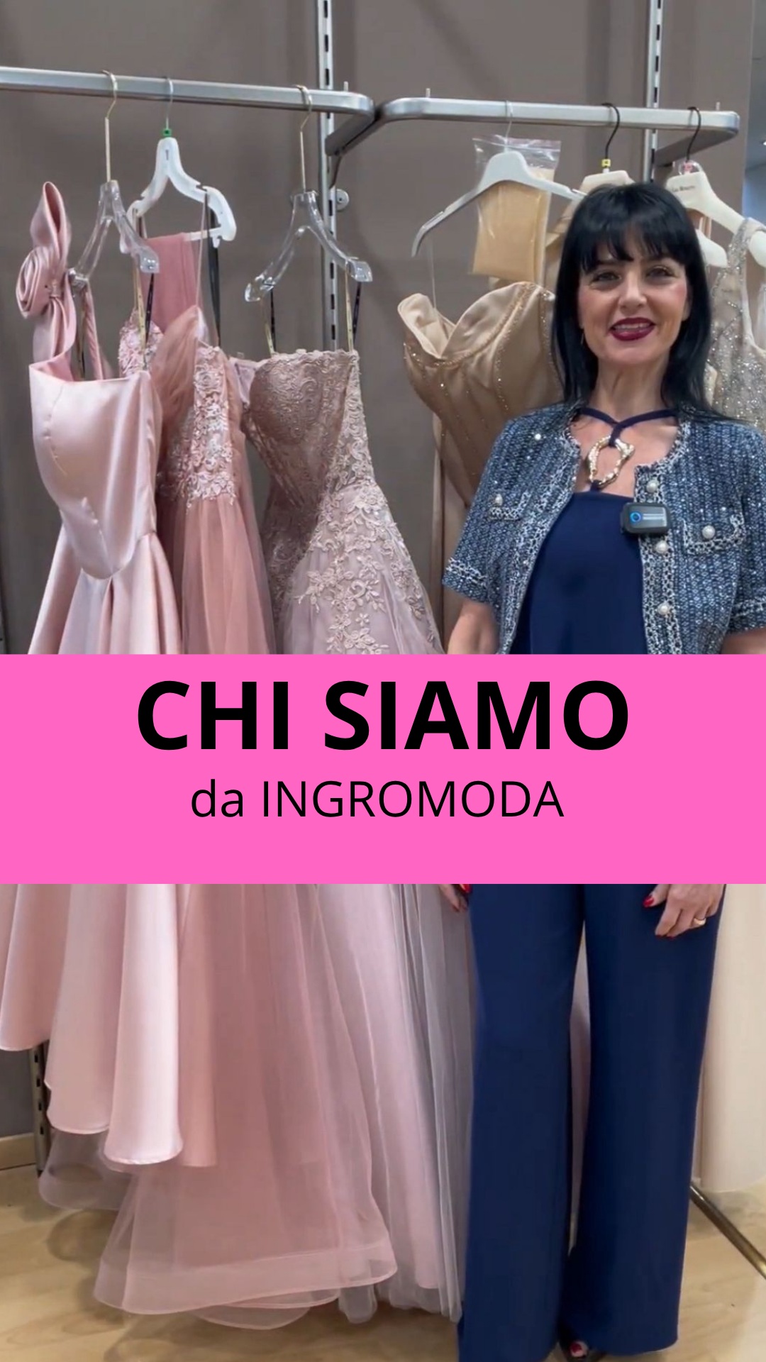 Ingromoda srl Facebook ad: Taglie comode, stile deciso.