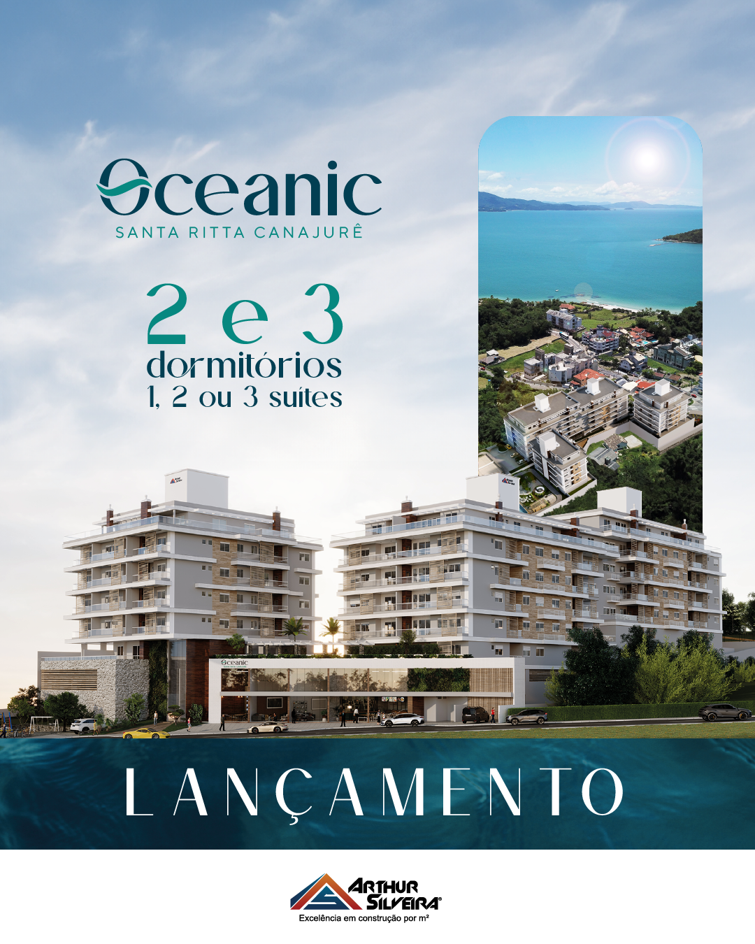 Arthur Silveira Construtora e Incorporadora Facebook ad: O Oceanic Santa Ritta Canajurê é um projeto…