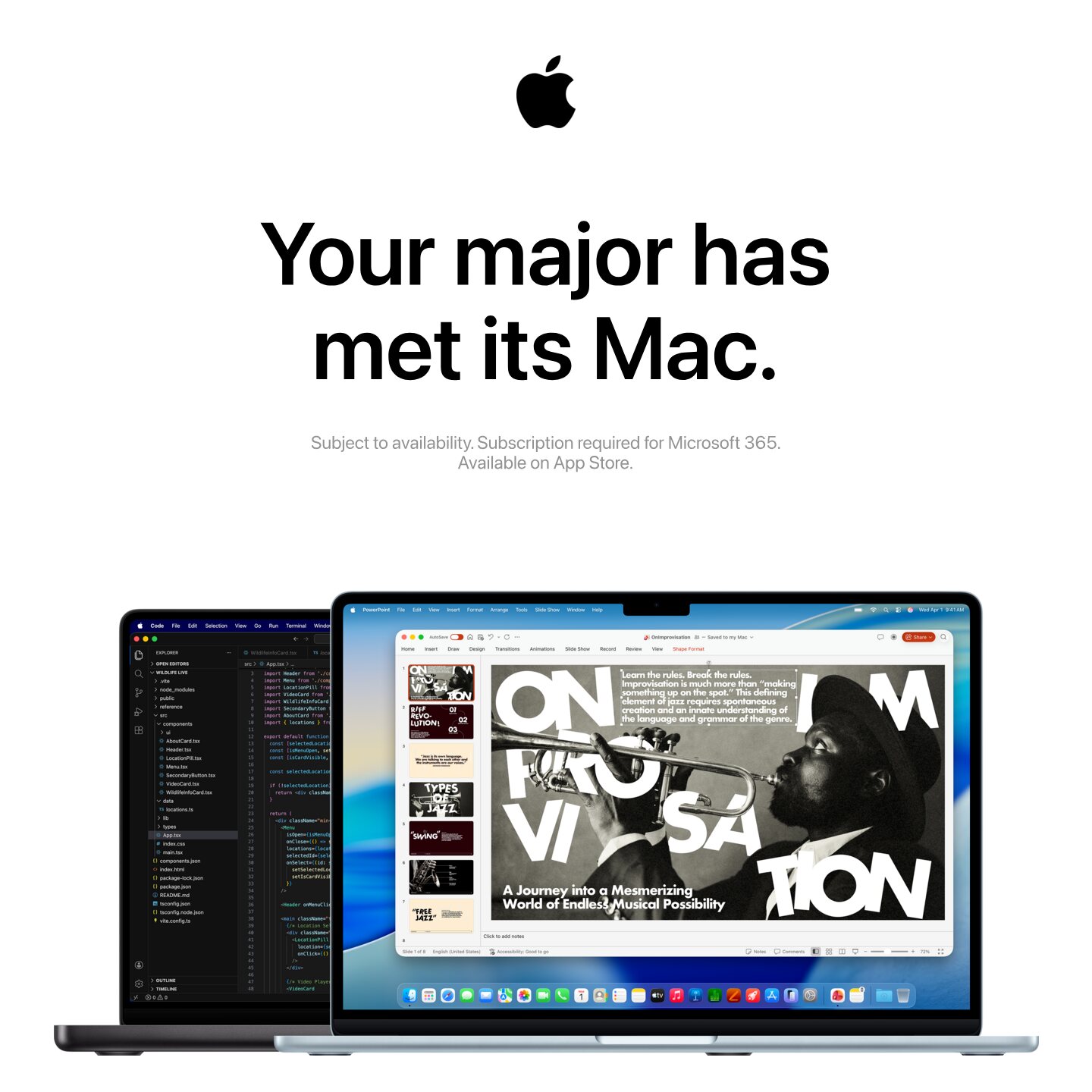 Apple Facebook ad