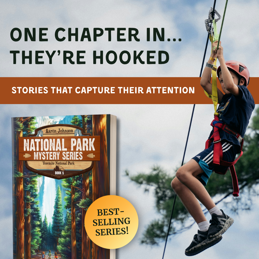 National Park Mystery Series Facebook ad