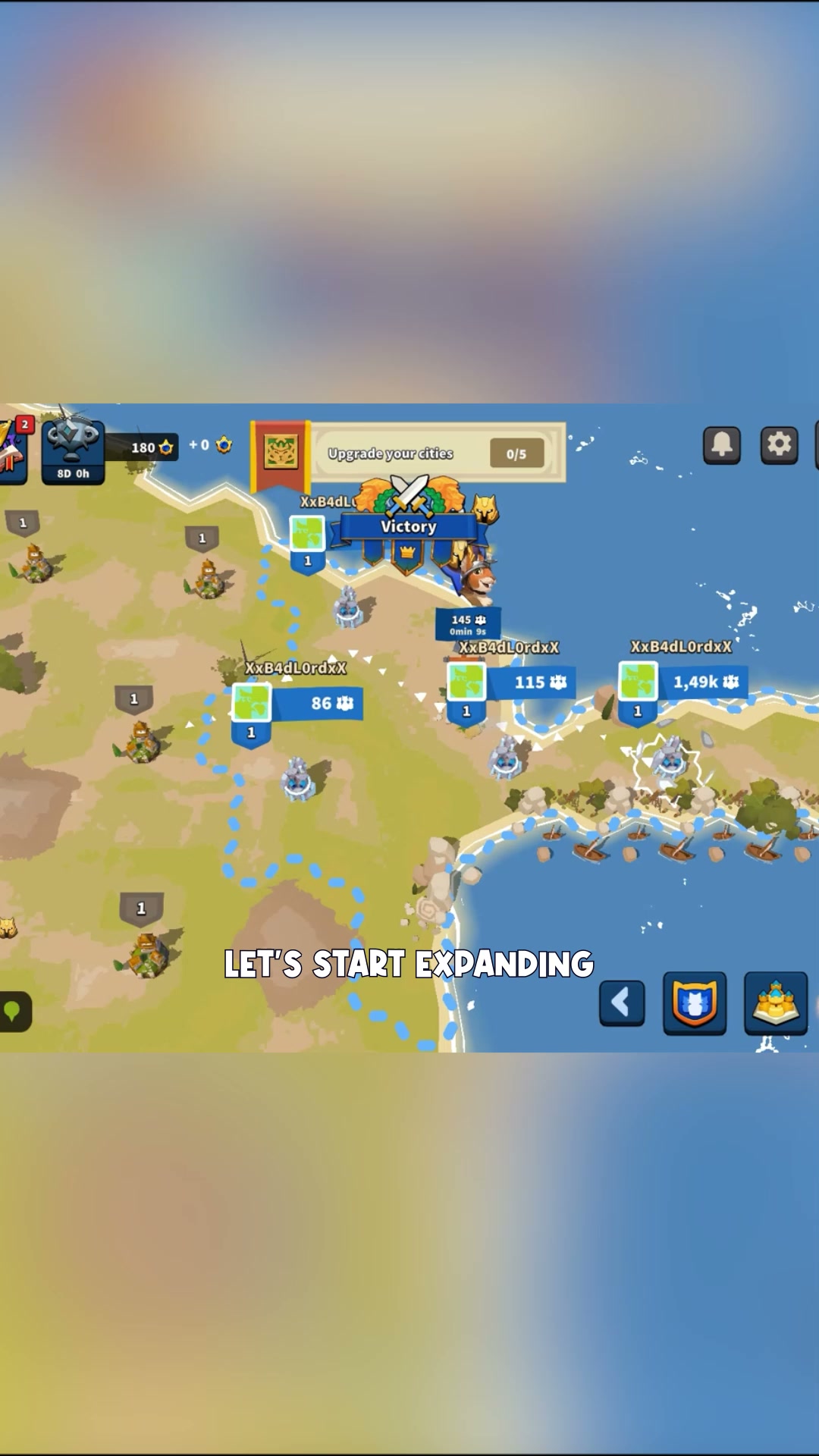 Million Lords Facebook ad: 100% Real PVP, no bots, no ads!