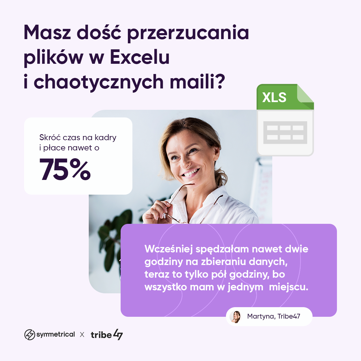 Symmetrical.ai Facebook ad: Outsourcing kadr nie działa tak, jak chcesz?