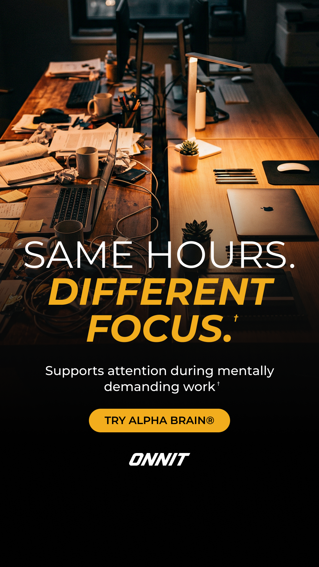 Onnit Facebook ad