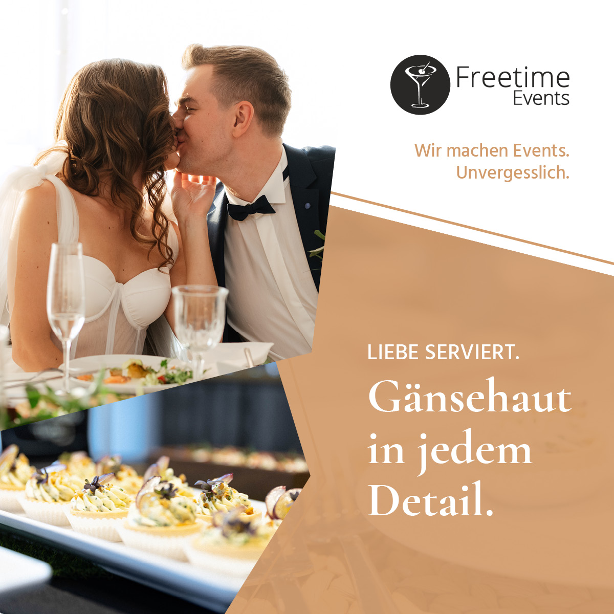 Freetime Events GmbH Facebook ad: Liebe geht durch den Magen.