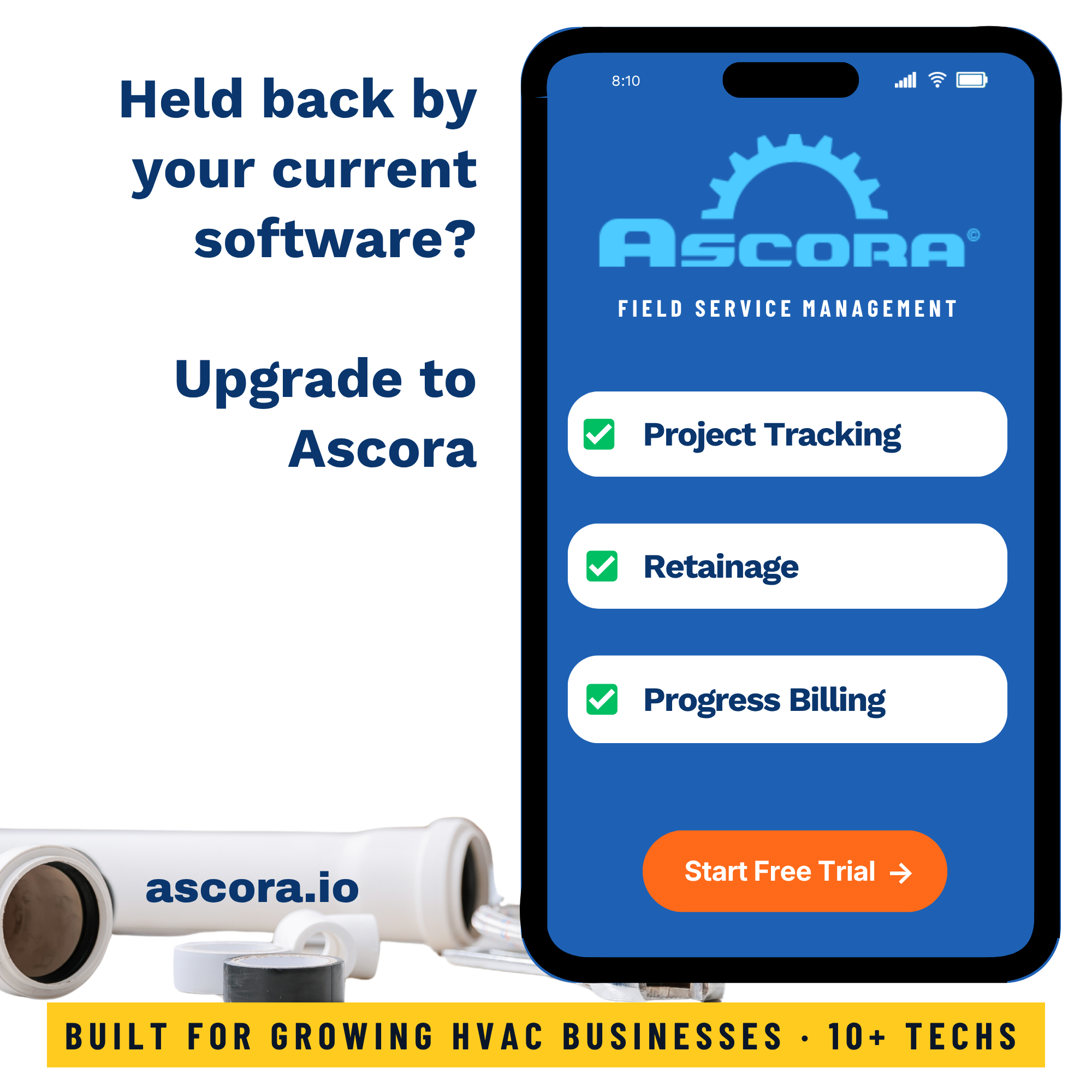 Ascora Facebook ad
