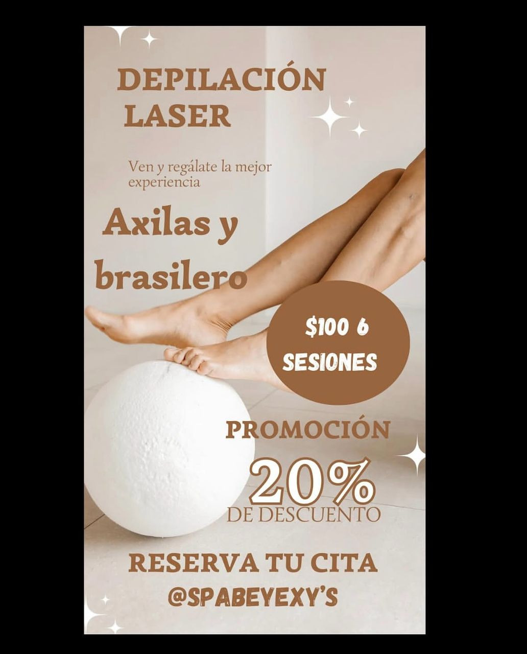 Spa relajación total Facebook ad