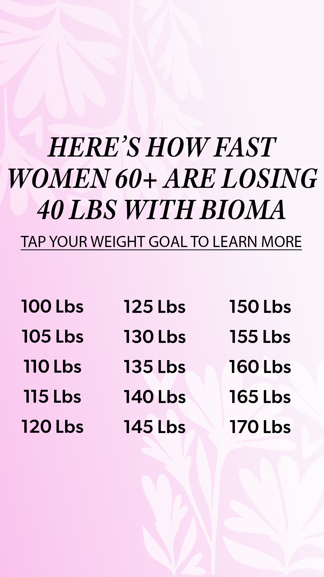 Bioma.Health Facebook ad
