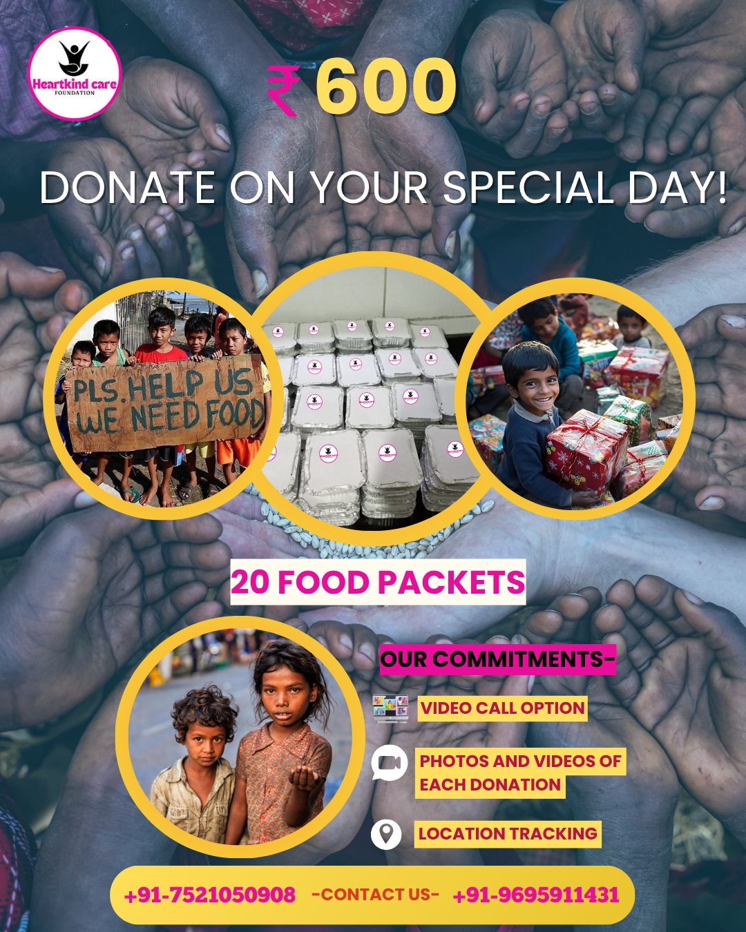 Heartkind and Care Foundation  Facebook ad