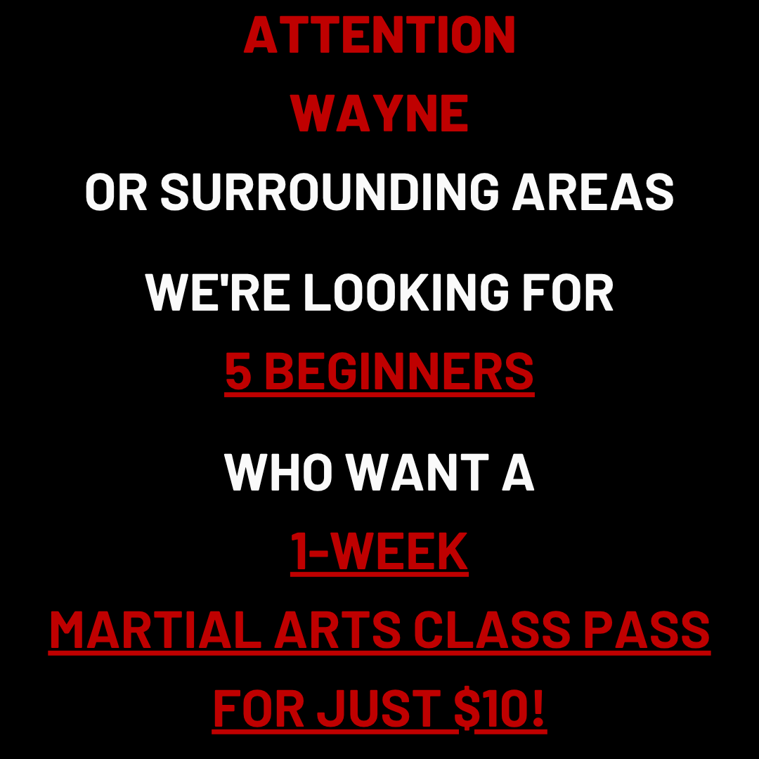 WHITE TIGER MARTIAL ARTS Facebook ad: Want a 1-Week Martial Arts Class Pass For Just $10?