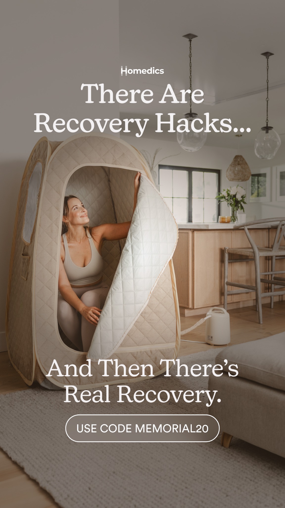 Homedics Facebook ad