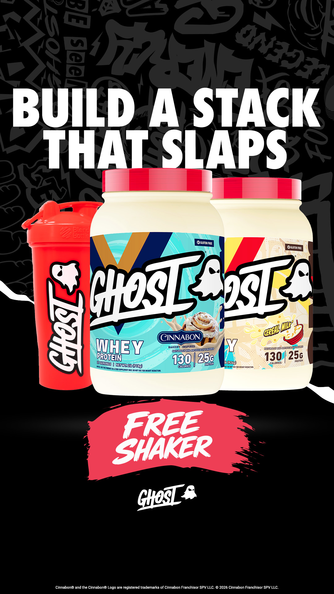 GHOST Facebook ad