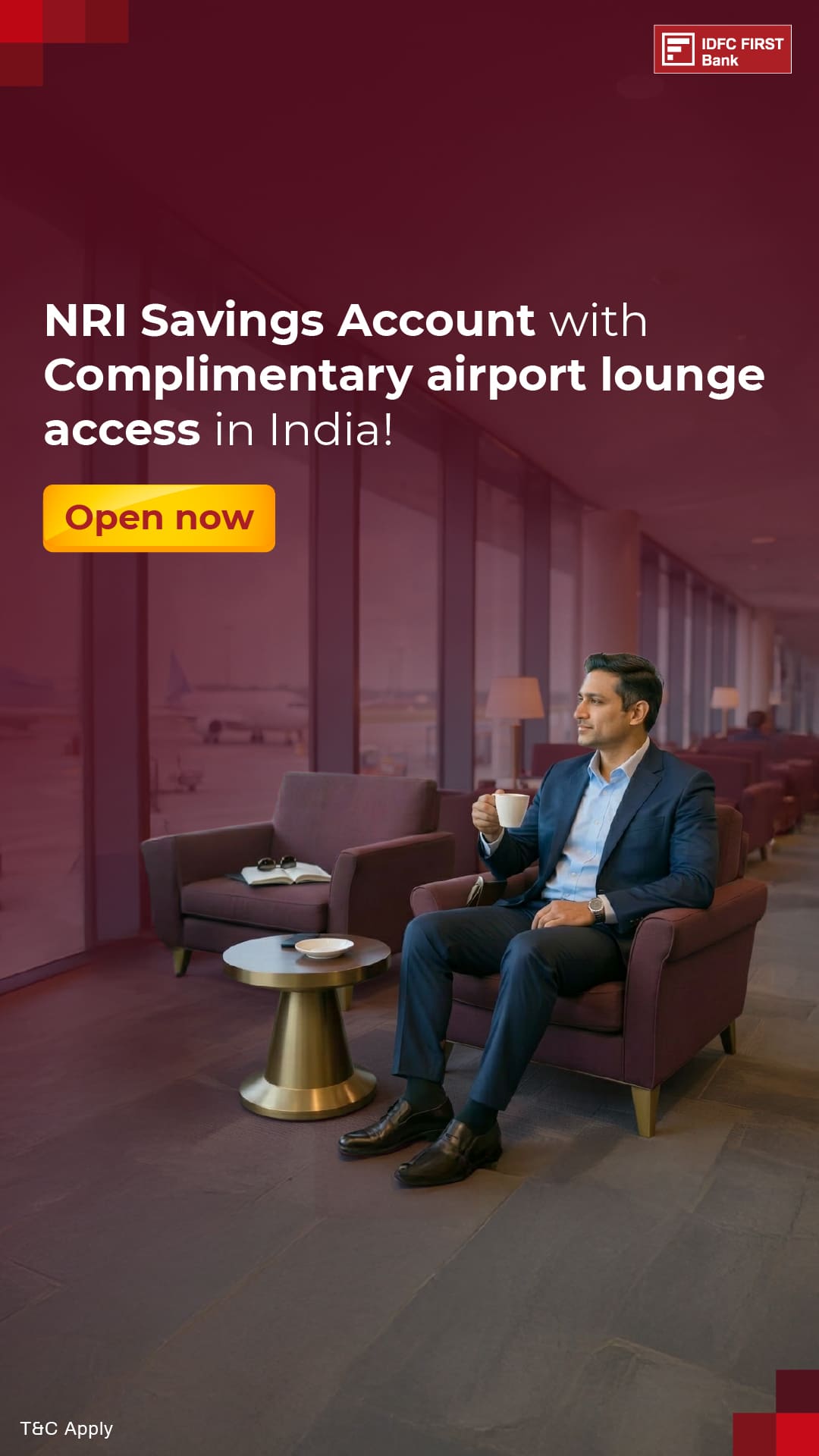 IDFC FIRST Bank Facebook ad from Jul 17, 2026