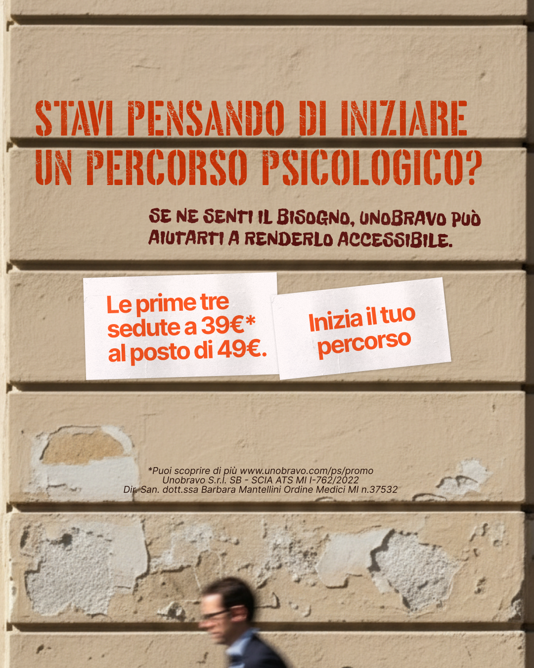 Unobravo Facebook ad
