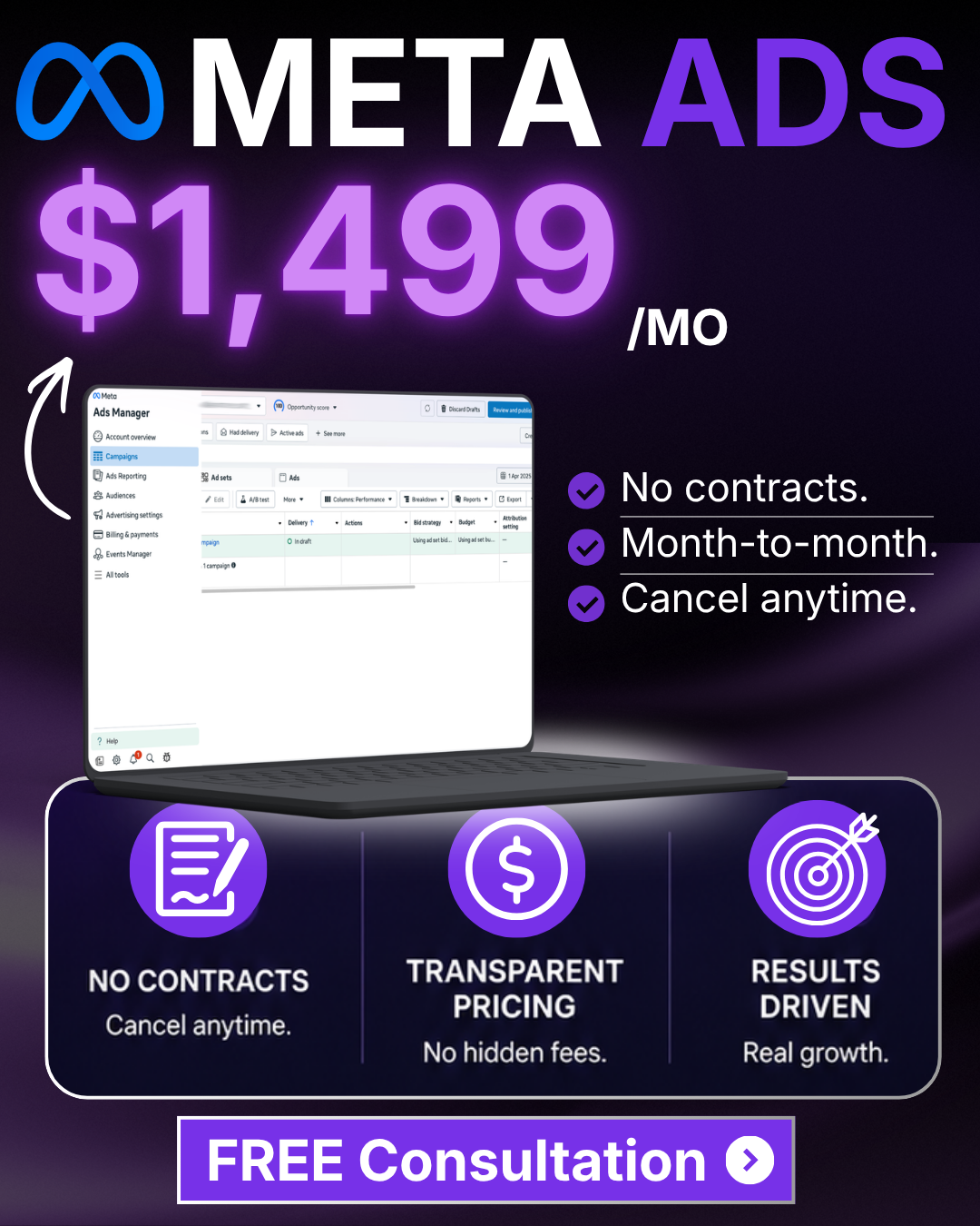 Melleka Marketing Facebook ad from Jul 9, 2026