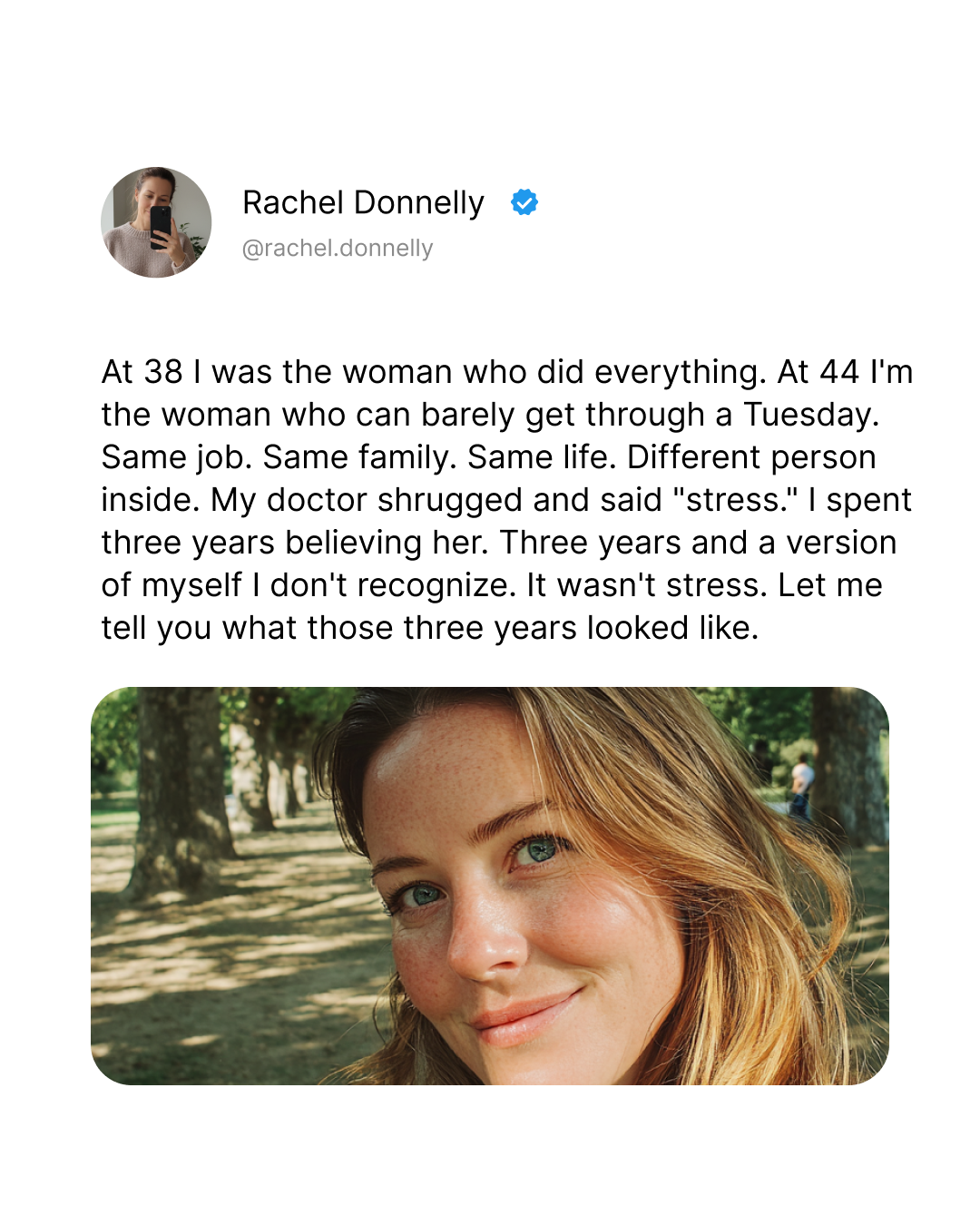 Olivia Reed Facebook ad