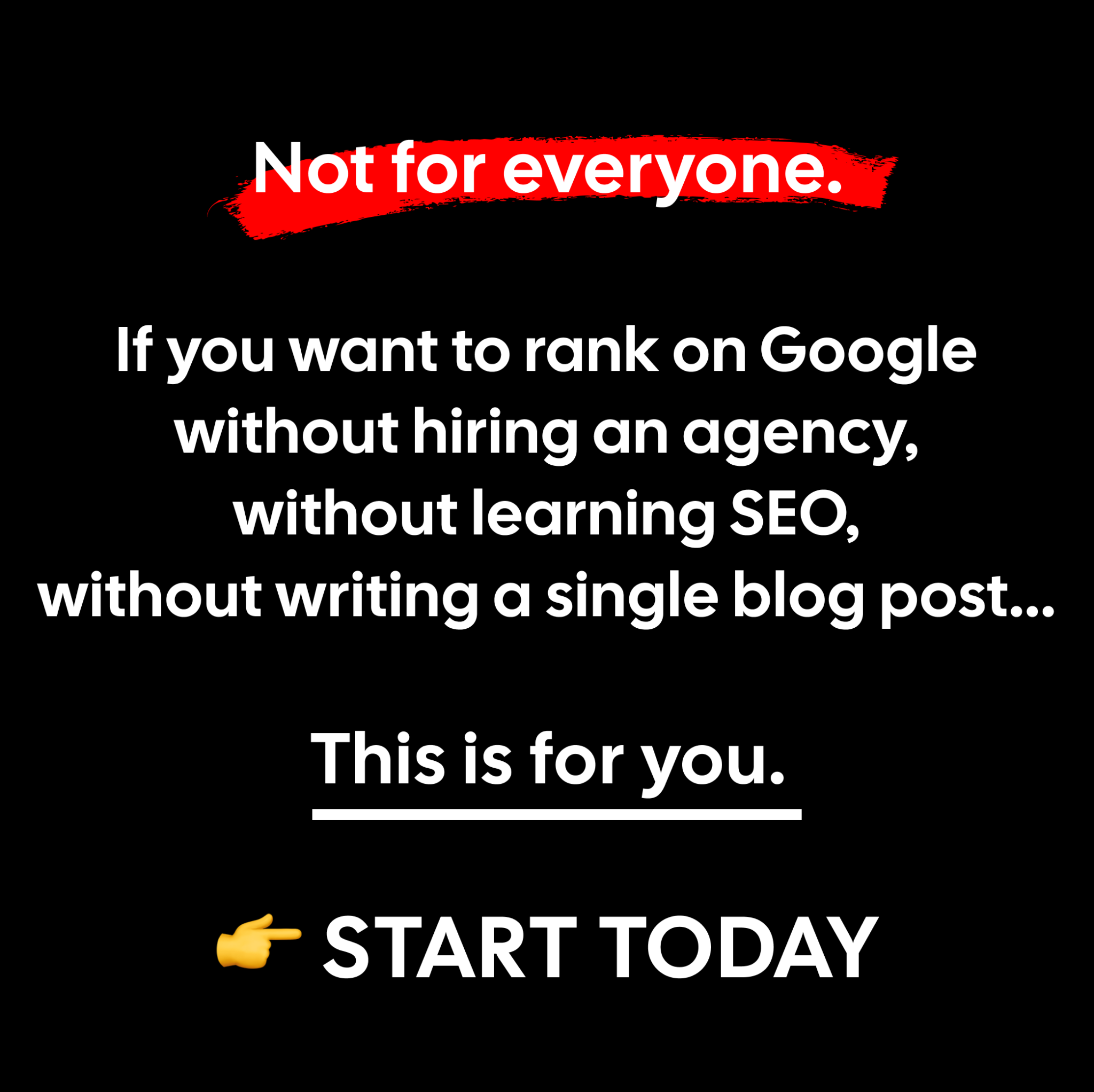 Soro SEO Facebook ad