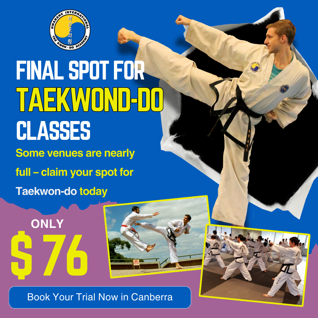 Hwarang Taekwon-do Canberra Facebook ad
