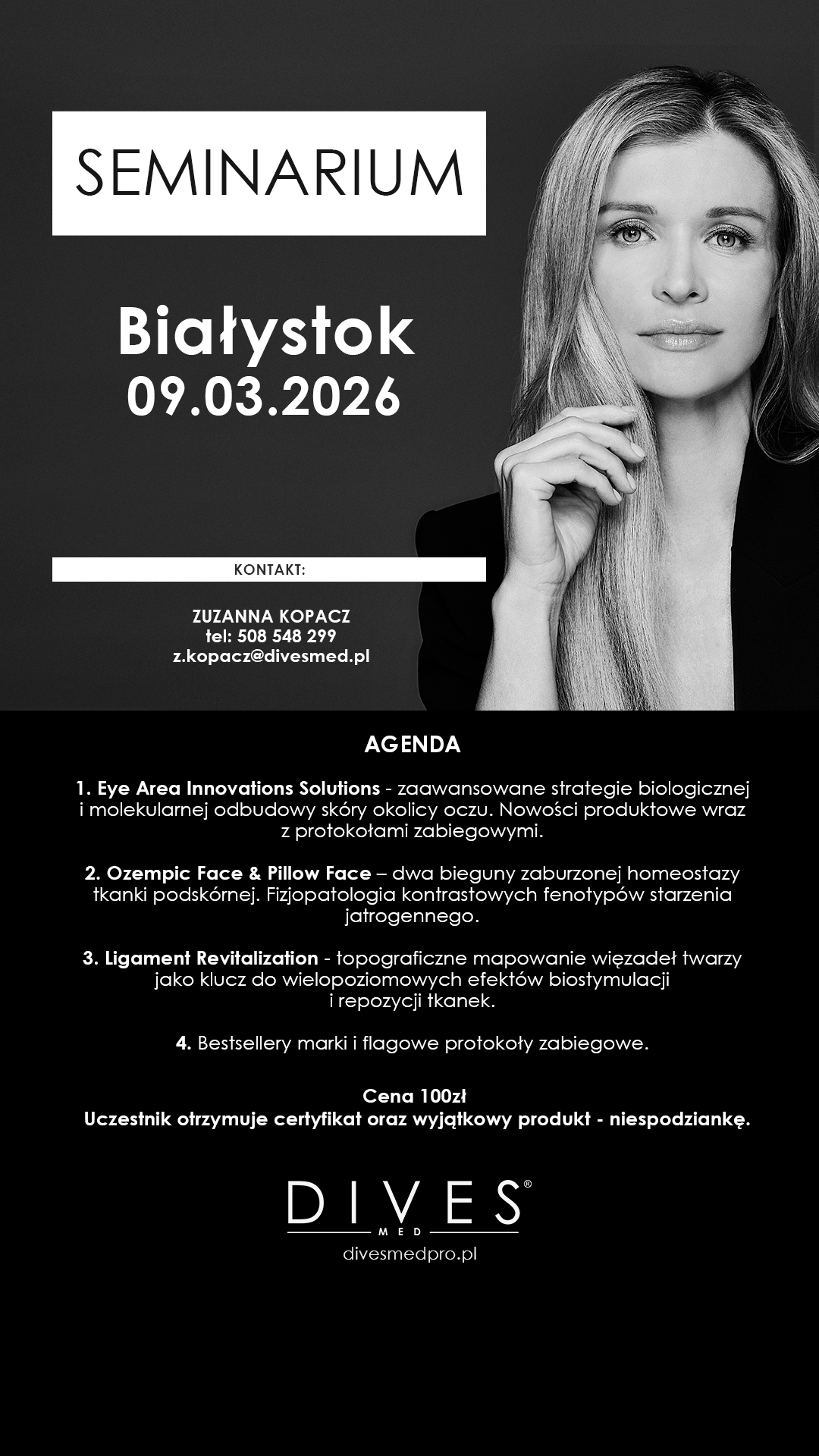 DIVES MED PRO Polska Facebook ad from Jan 20, 2026