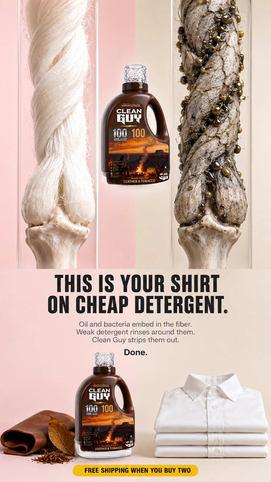 Clean Guy Facebook ad