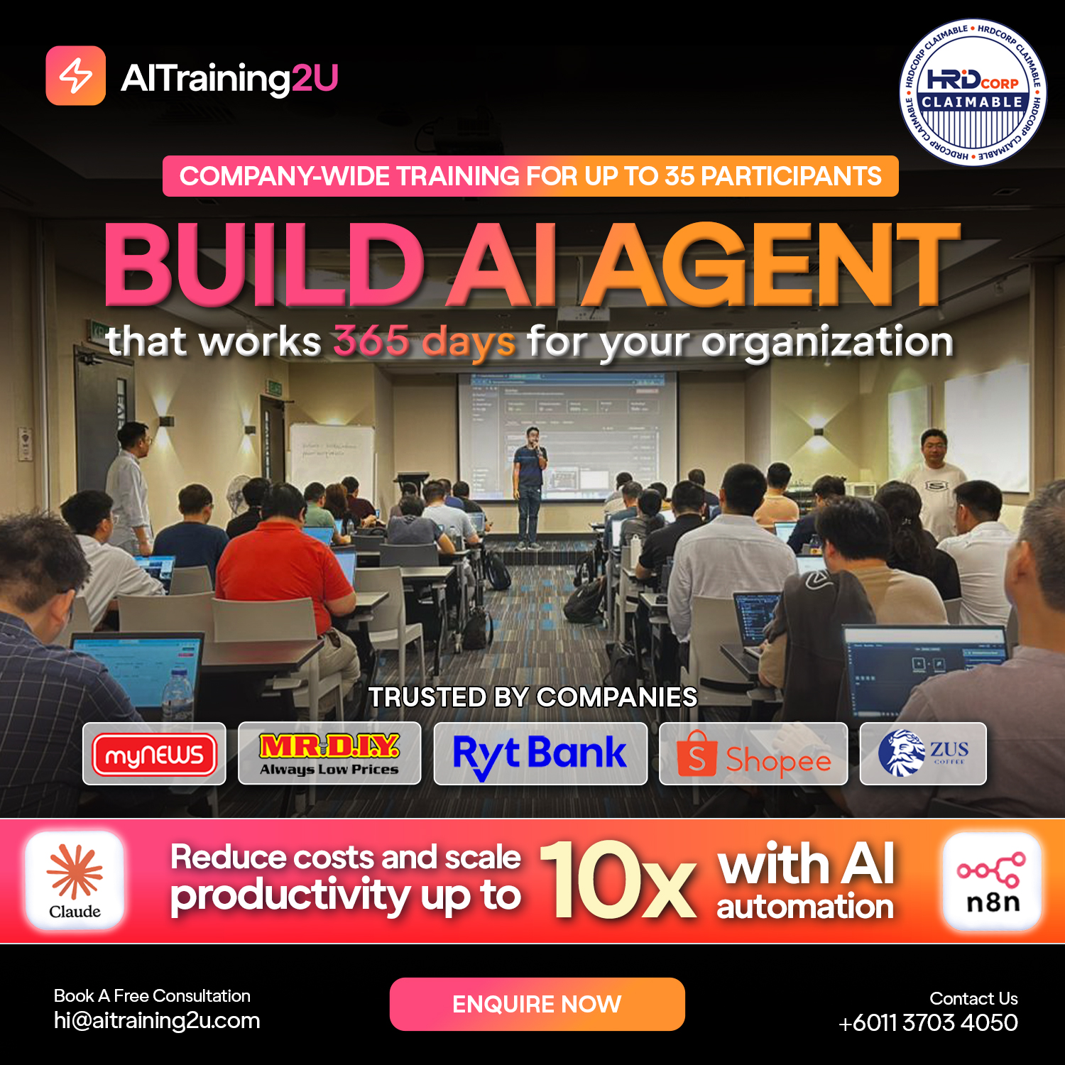 AITraining2U Facebook ad