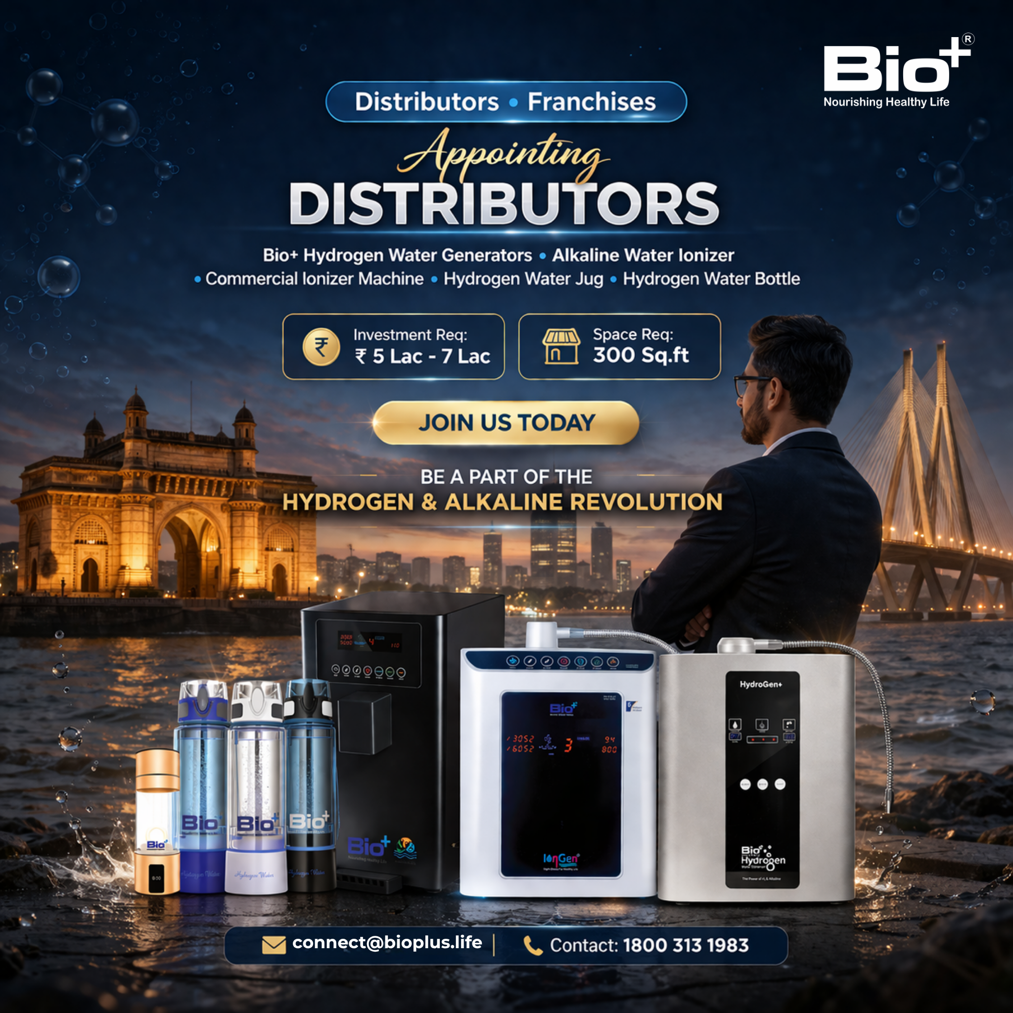 BioPlus Water Facebook ad