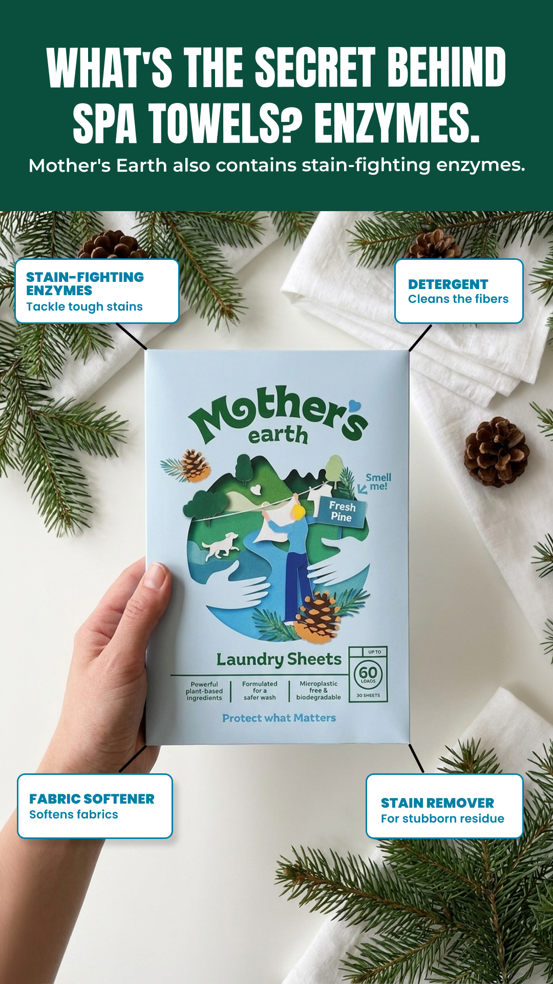 Mothers Earth Facebook ad