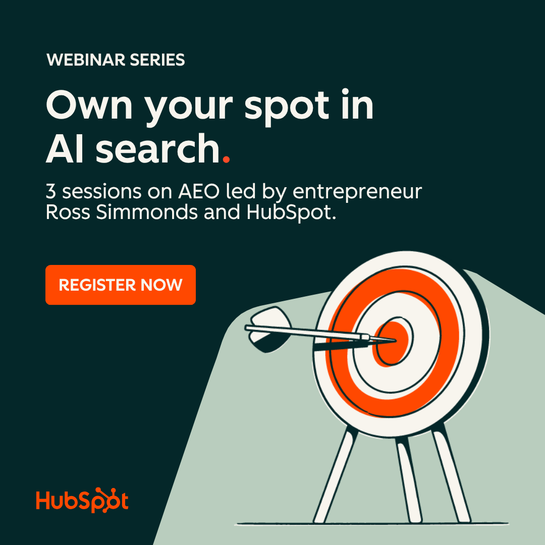 HubSpot Facebook ad