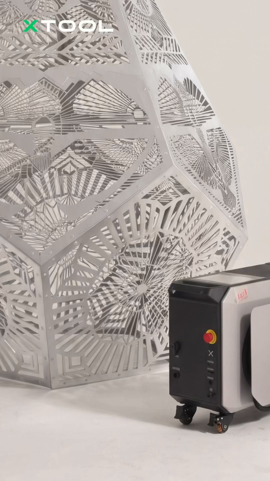 xTool Facebook ad: Turn Metal Art Into High-Value Work with xTool MetalFab