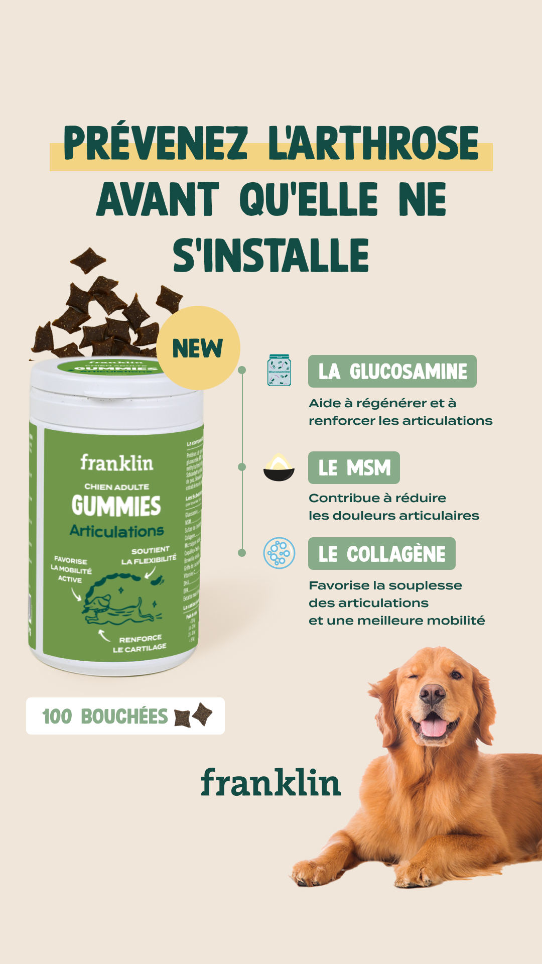 Franklin Pet Food Facebook ad