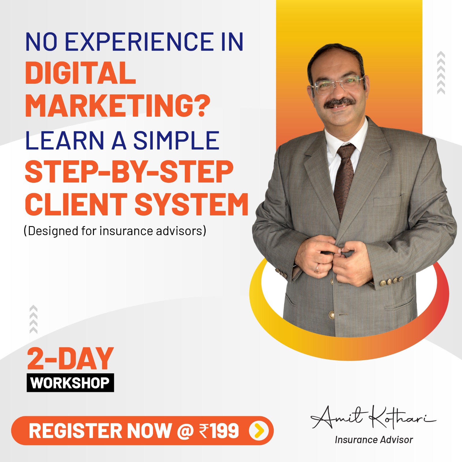 Amit Kothari Facebook ad