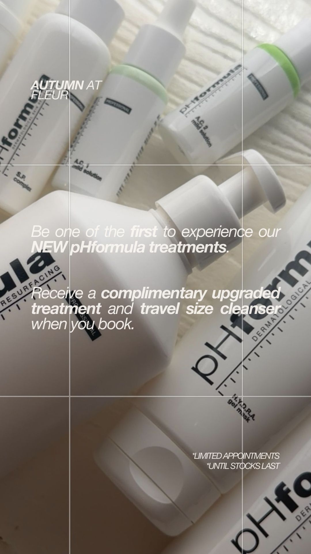Fleur Skin & Wellness Facebook ad: Struggling with pigmentation, breakouts or uneven skin…
