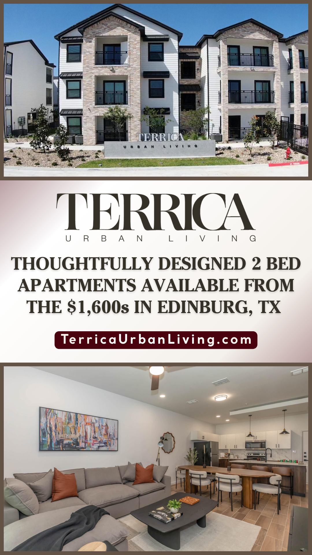Terrica Urban Living Facebook ad