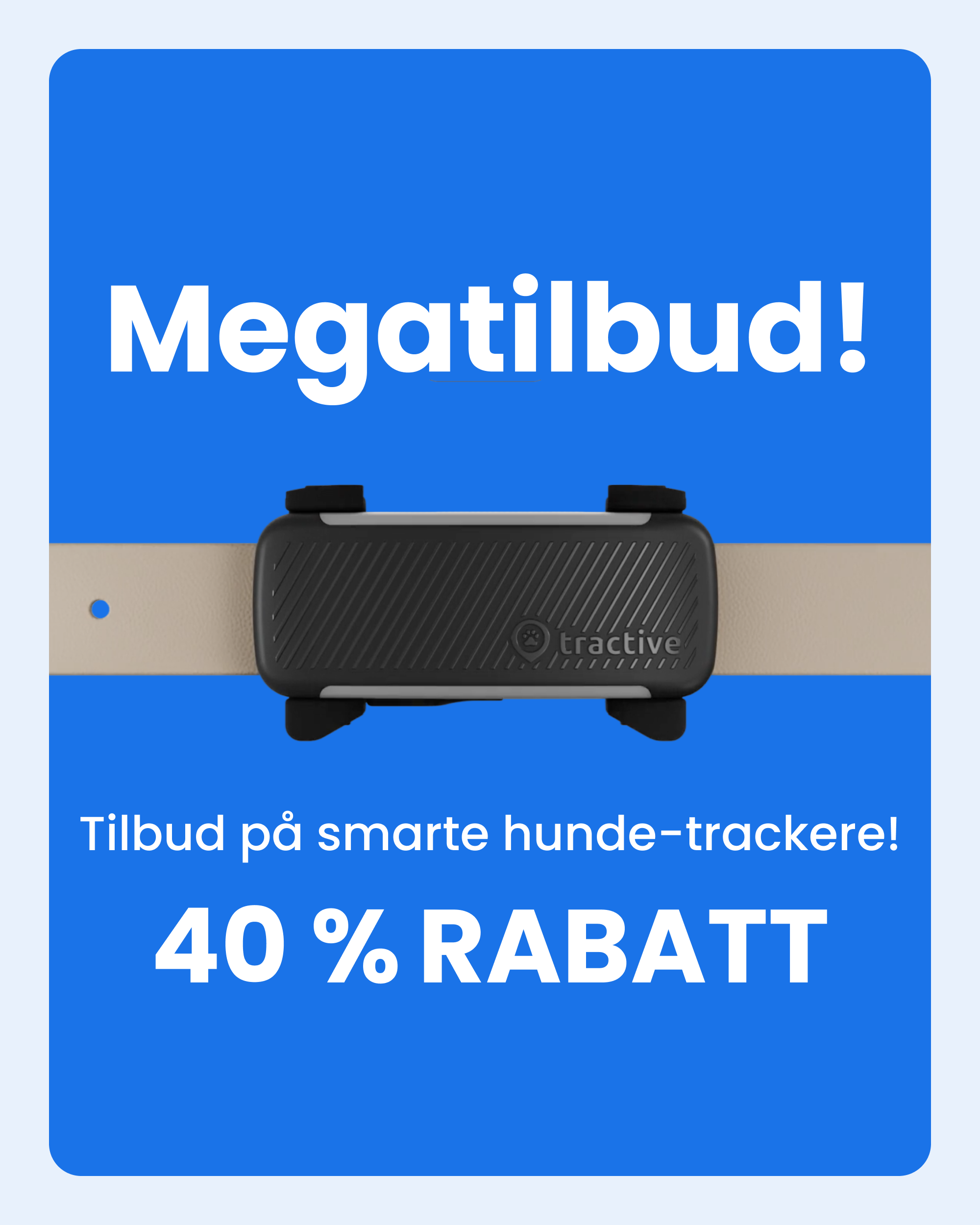 Tractive Facebook ad