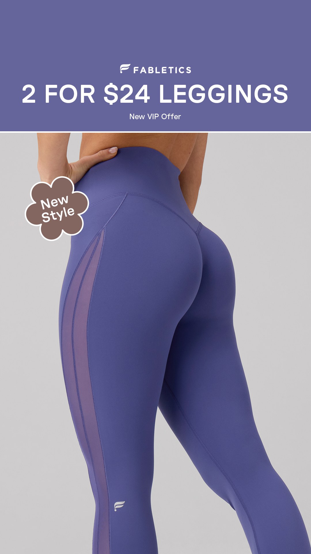 Fabletics Facebook ad