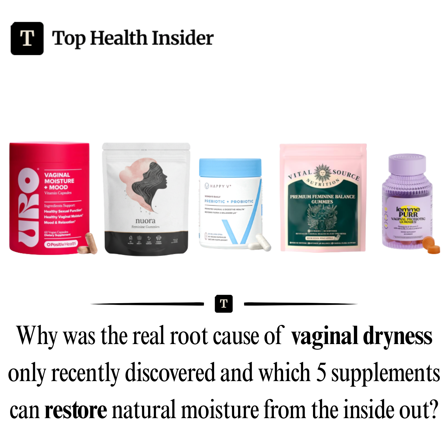 Top Health Insider Facebook ad