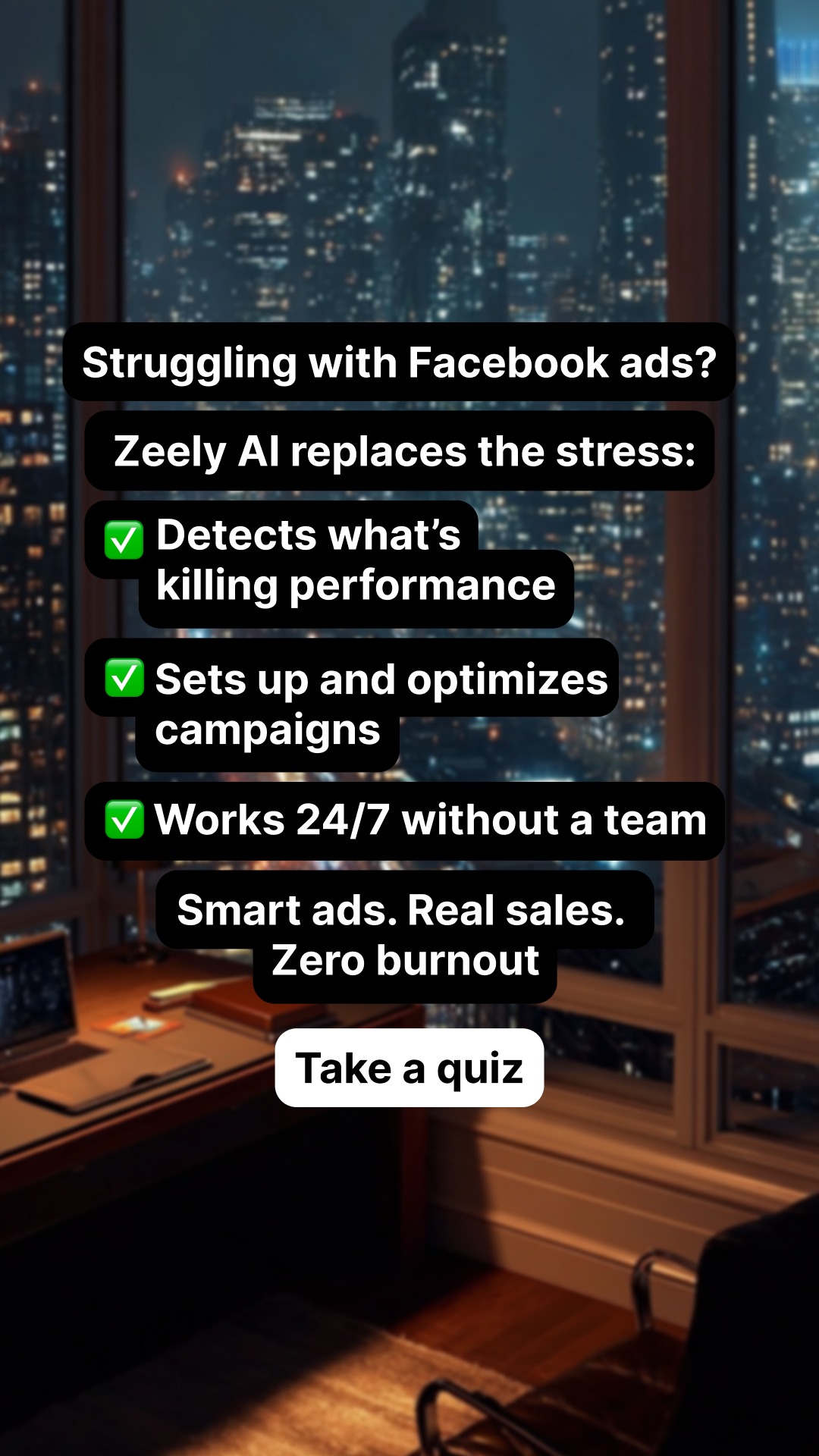 Zeely Facebook ad