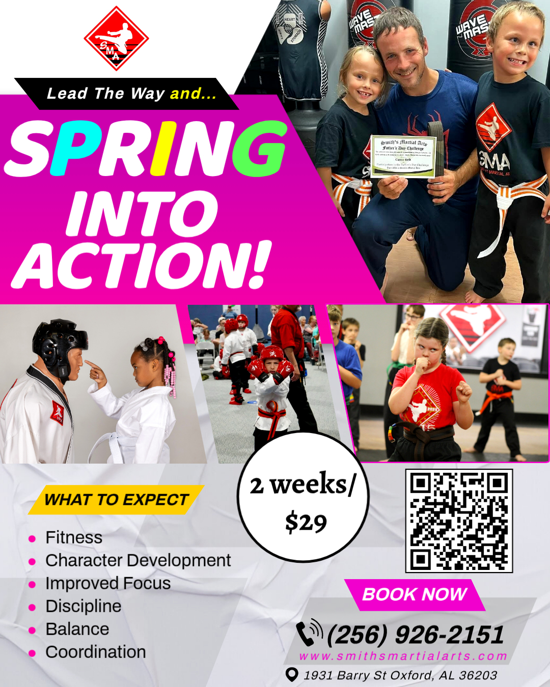 Smith's Martial Arts & Fitness - Oxford Facebook ad