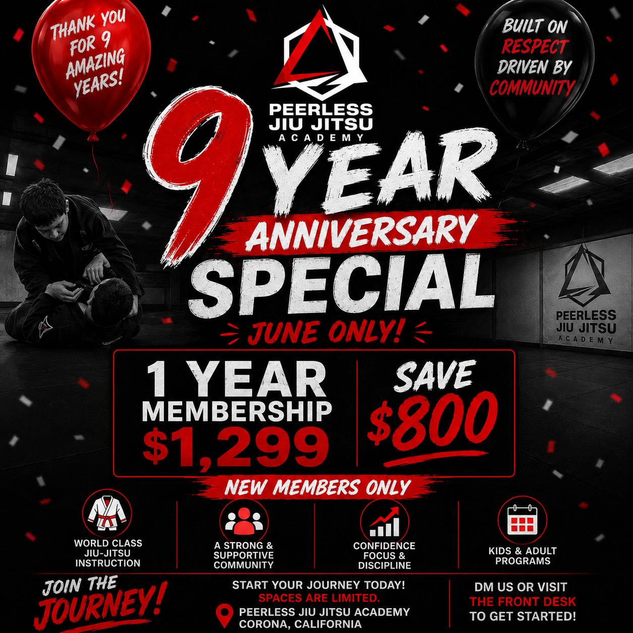 peerlessjiujitsu Facebook ad