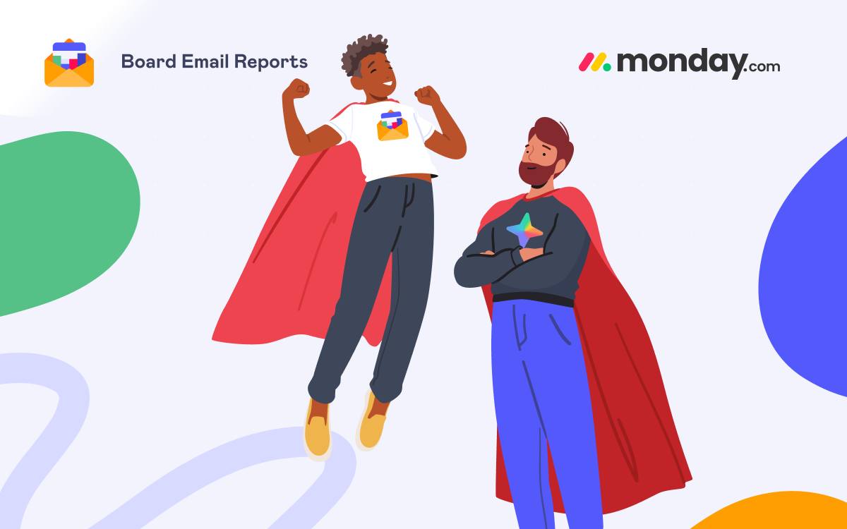 Stiltsoft Facebook ad: Board Email Reports | Item Updates Reports - monday.com…