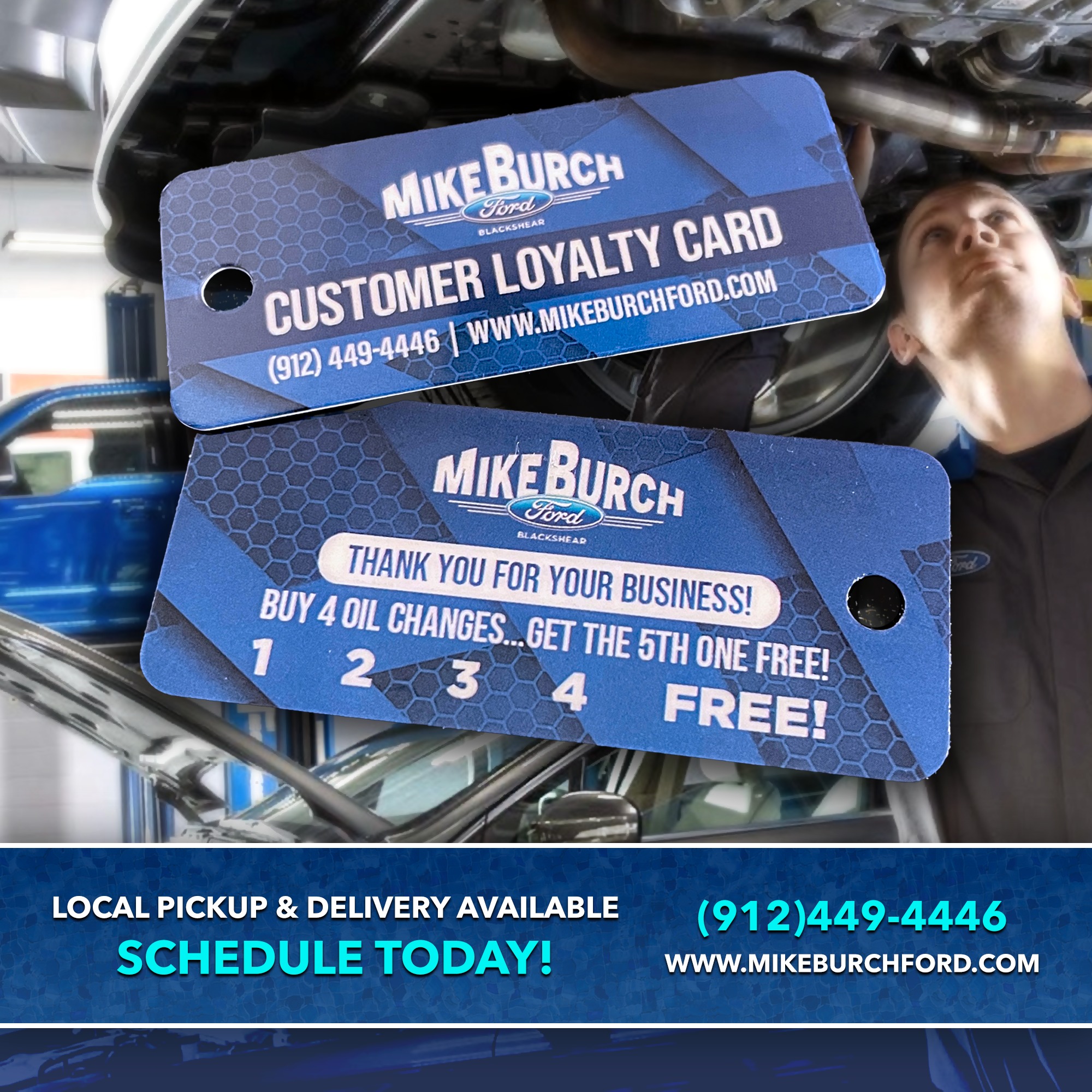 Mike Burch Ford Blackshear Facebook ad