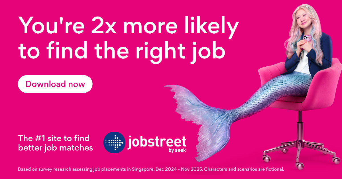 Jobstreet Singapore Facebook ad