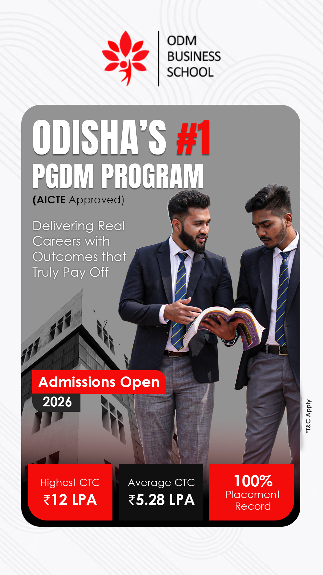 ODM Business School Facebook ad from Jan 8, 2026